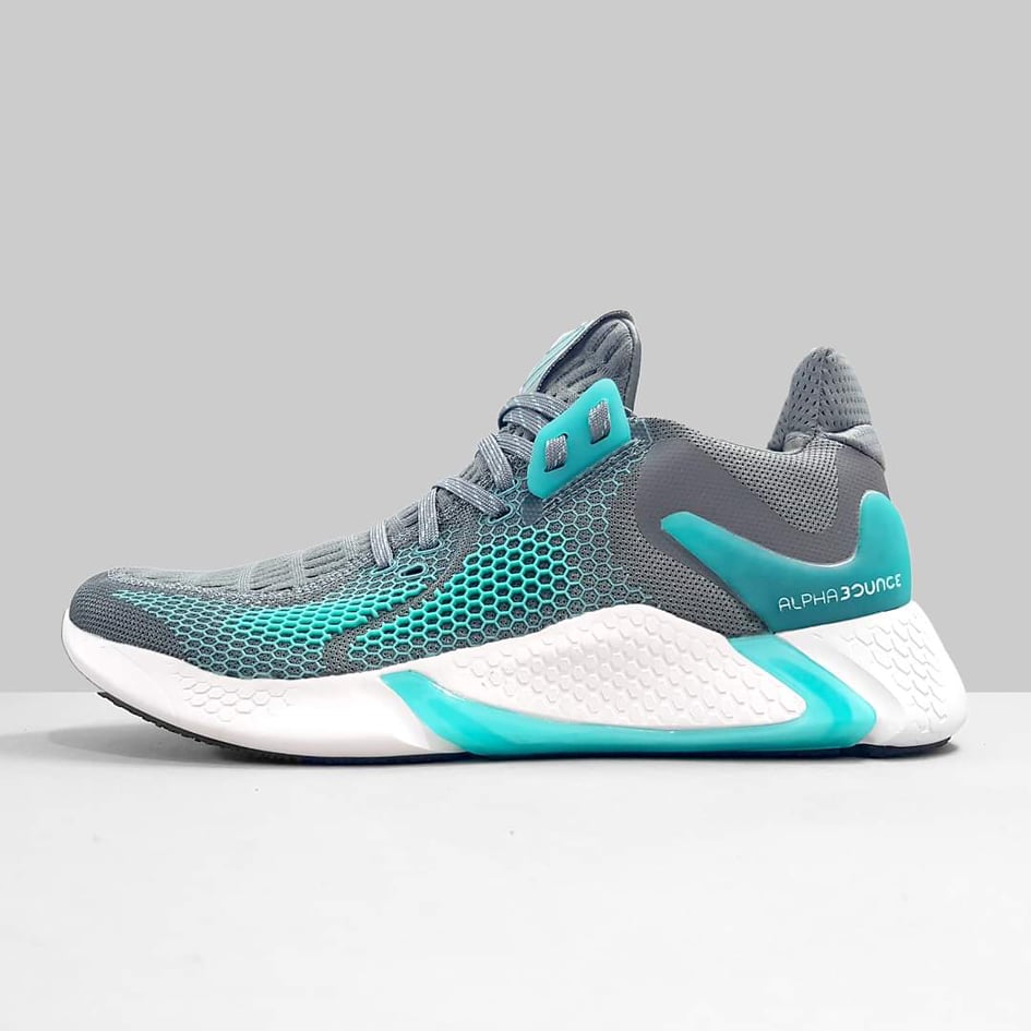 Giày Adidas alphabounce 2020 màu xanh xám