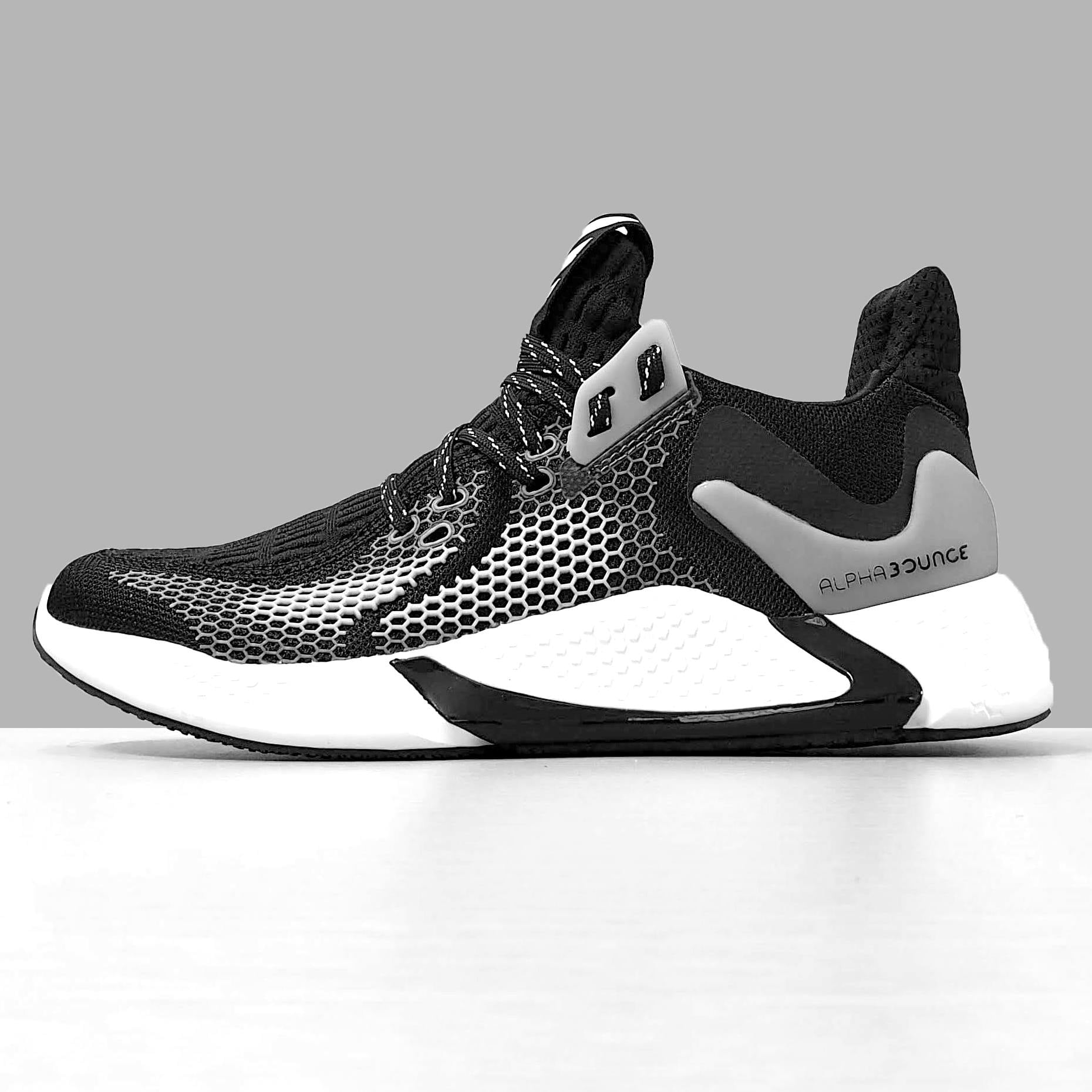 Giày adidas alphabounce 2020 màu trắng đen